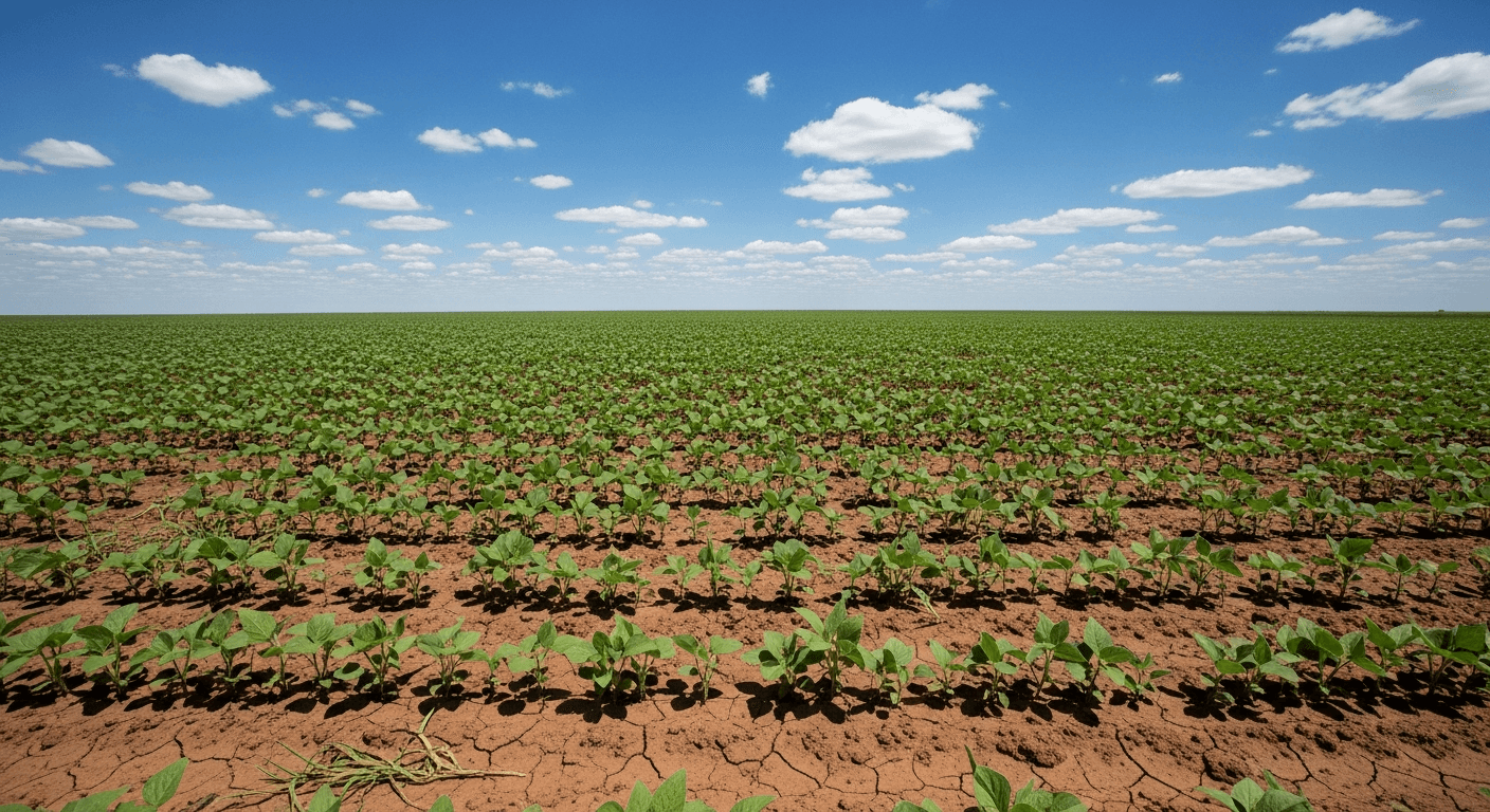 Brazil Soybean Belt Dry Spell Raises Crop-Stress Risks