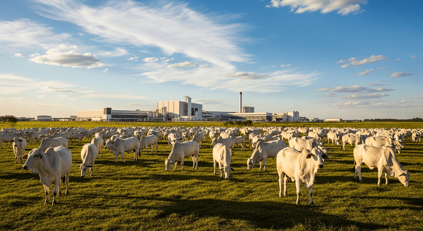 Brazil’s Beef Sector Faces Headwinds as 2026 Cattle Slaughter Projected to Fall 5% Amid Export Barriers