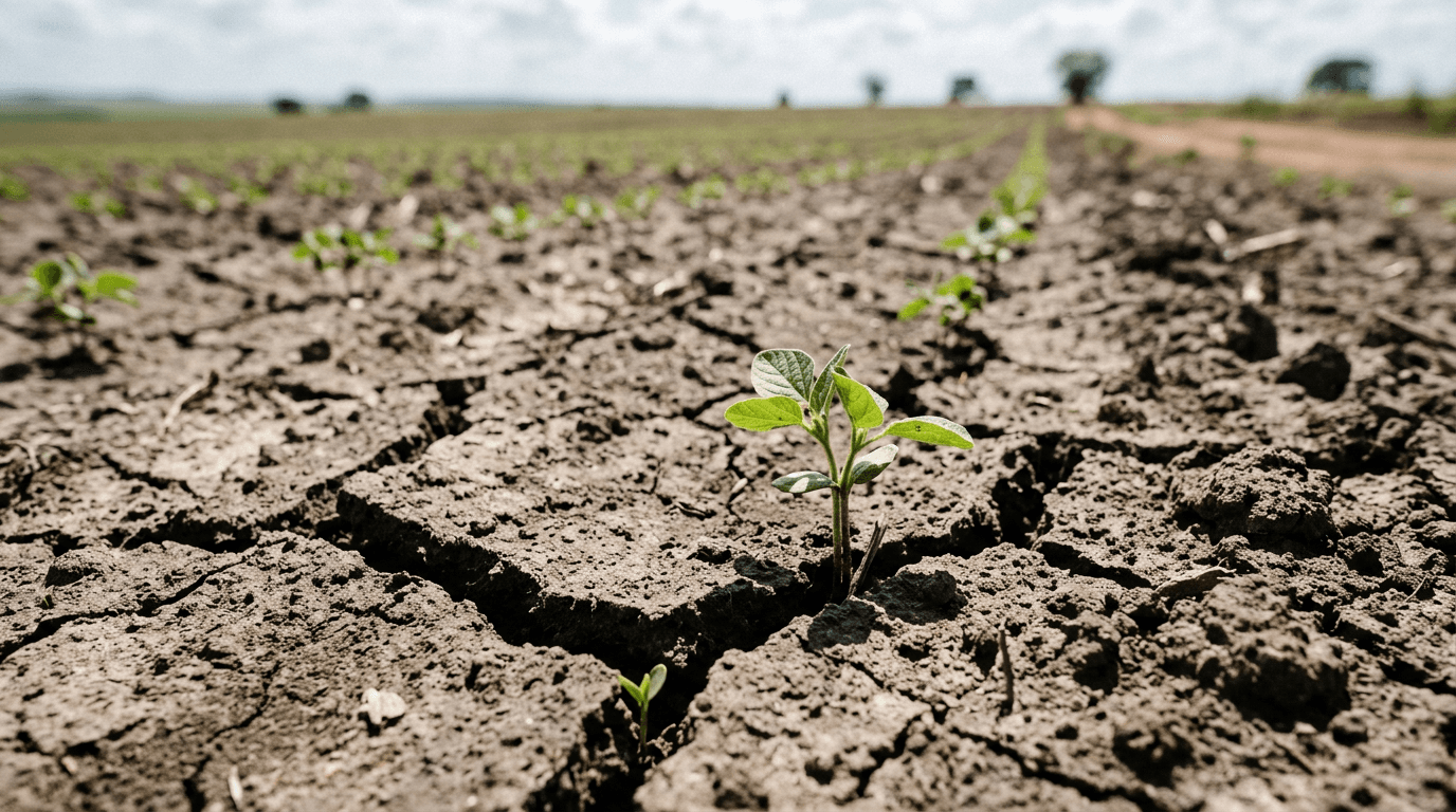 Chicago Soybean Futures Face Supply Risks From Dry Spell in Brazil