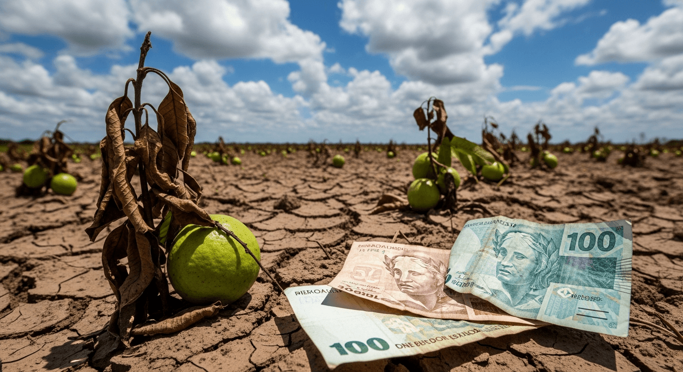 Northeast Brazil Drought Signals Food Inflation Risk, Pressuring FX and Inflation Outlook