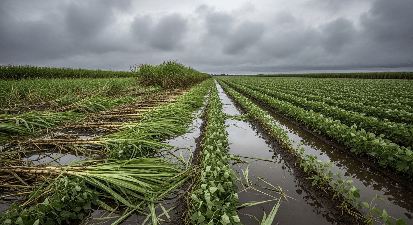 Storms Damage São Paulo Cane and Soy; Abag Warns of Supply Impact