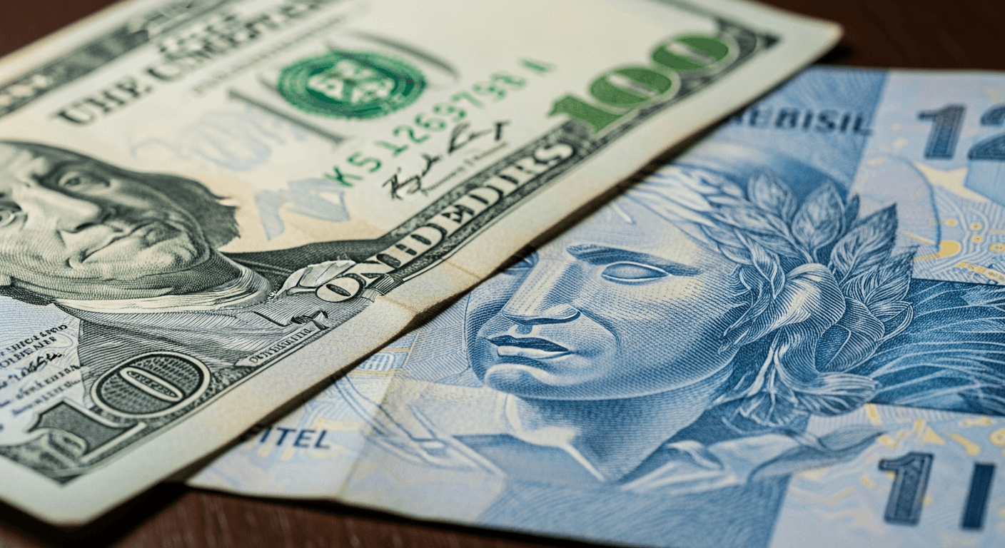 Brazilian Real Consolidates Near R$5.12 as Traders Await Volatile US Fed Decision
