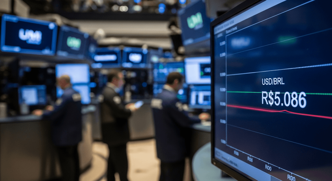 USD/BRL Holds Near R$5.08 Amid Strong Dollar as Higher U.S. Rates Raise Medium-Term Risk of R$5.50