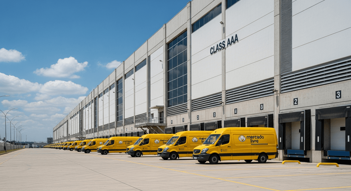Brazilian REIT TRXF11 Closes Record R$1.43 Billion Logistics Deal, Securing Long-Term Mercado Livre Contracts