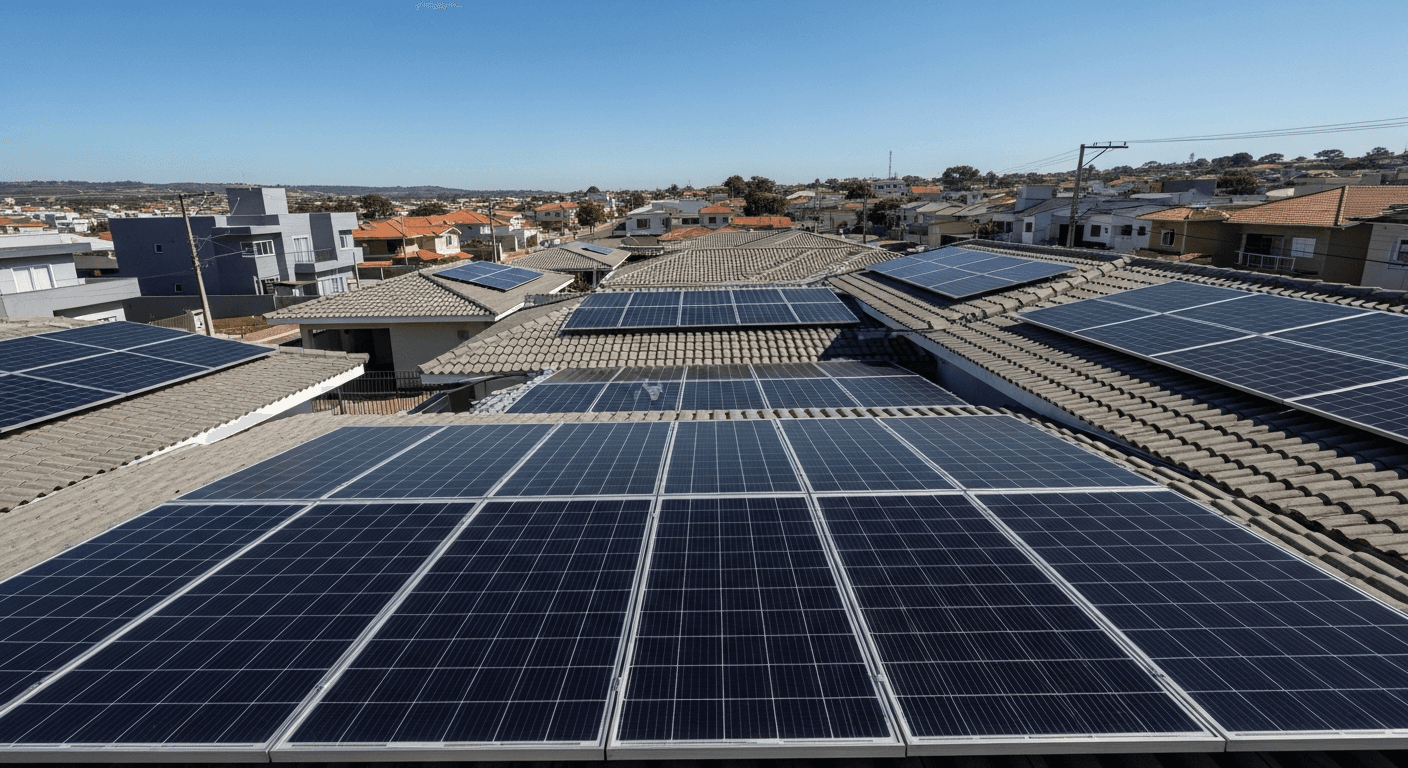 Residential Demand Powers Brazil’s Solar Boom as Homeowners Lead Green Energy Push