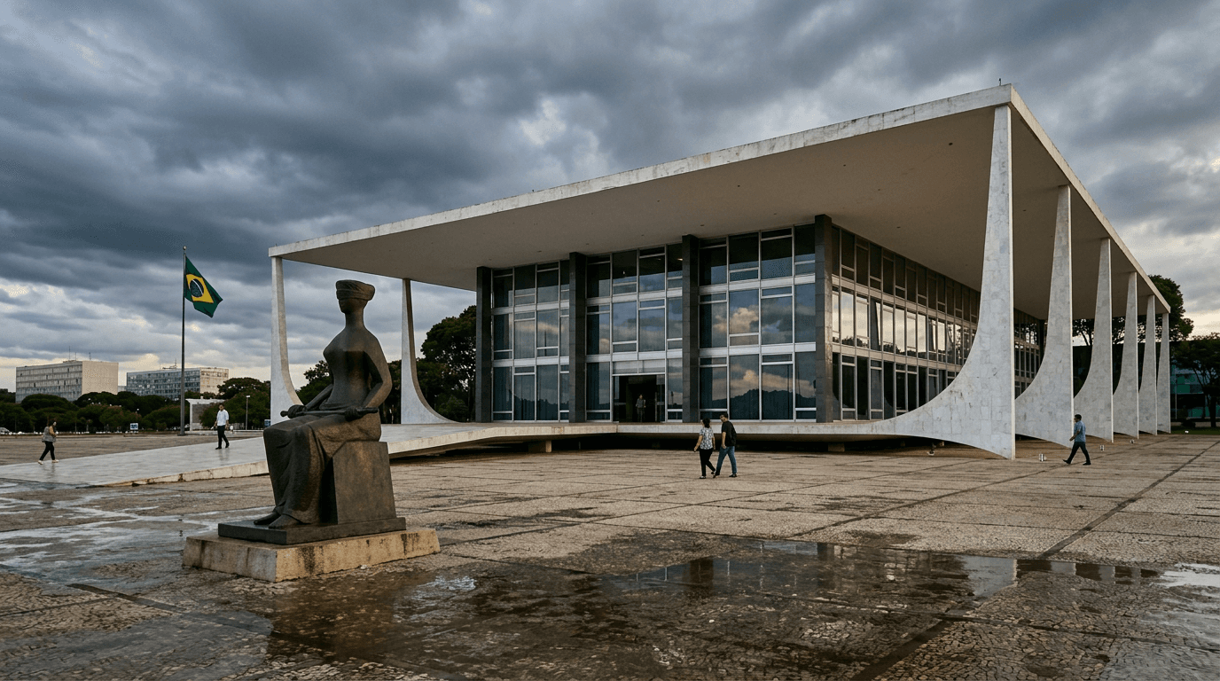 Brazil Senate President Aims to Quell Supreme Court Crisis with 'Crossed Impeachment' Threat