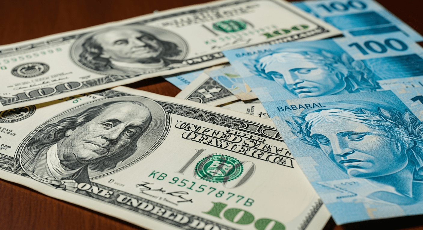 Brazilian Real Volatility Spikes as USD/BRL Breaches Central Bank's R$5.10 Model Ahead of Expected Selic Cut