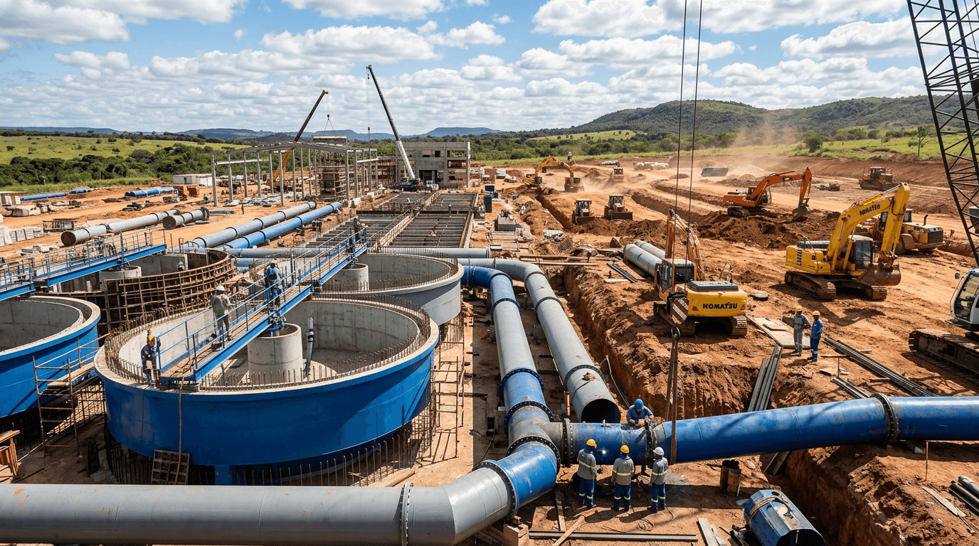 Brazil’s Universal Sanitation Goal Faces R$1.2 Trillion Investment Gap for 2033 Deadline