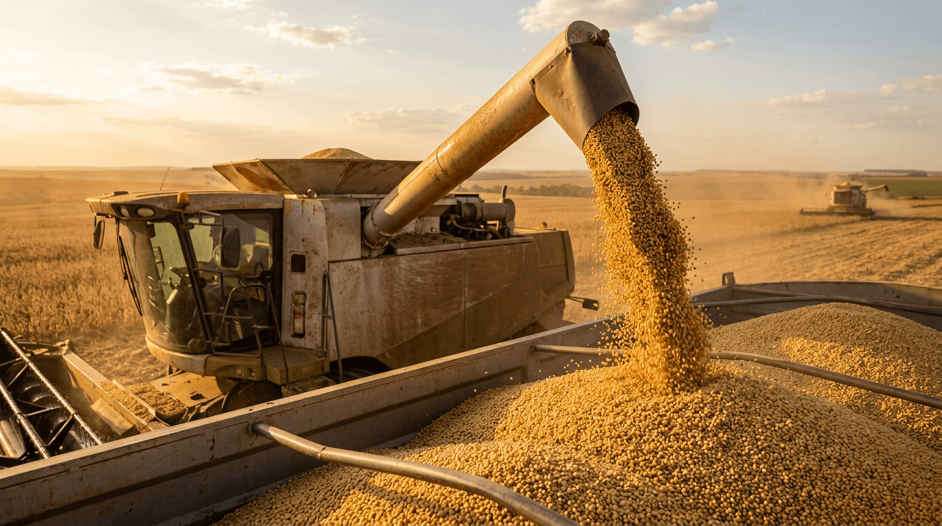 Soybean speculative bets fall as global trade jitters hit markets
